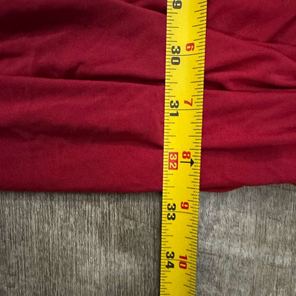 Sexy BCBGMaxAzaria Red Asymetrical BodyCon Dress Sz S - Picture 12 of 12